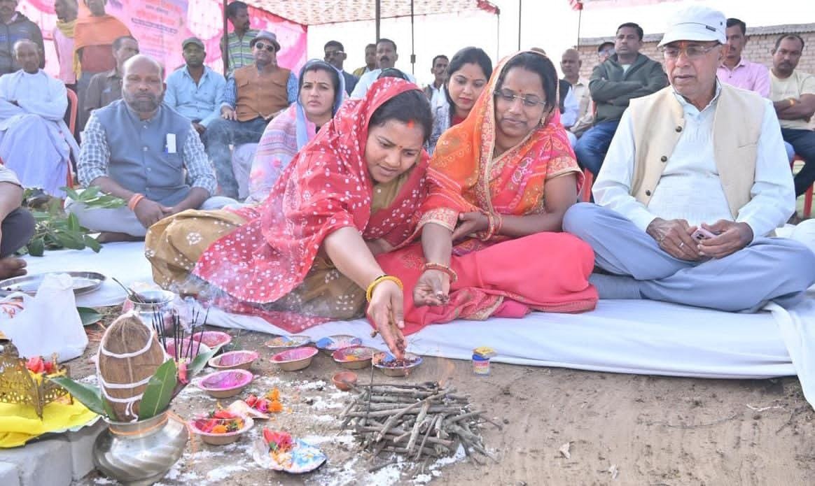 मंत्री श्रीमती लक्ष्मी राजवाड़े ने किया 8 करोड़ रुपए से अधिक लागत वाले पुल निर्माण कार्यों का शुभारंभ