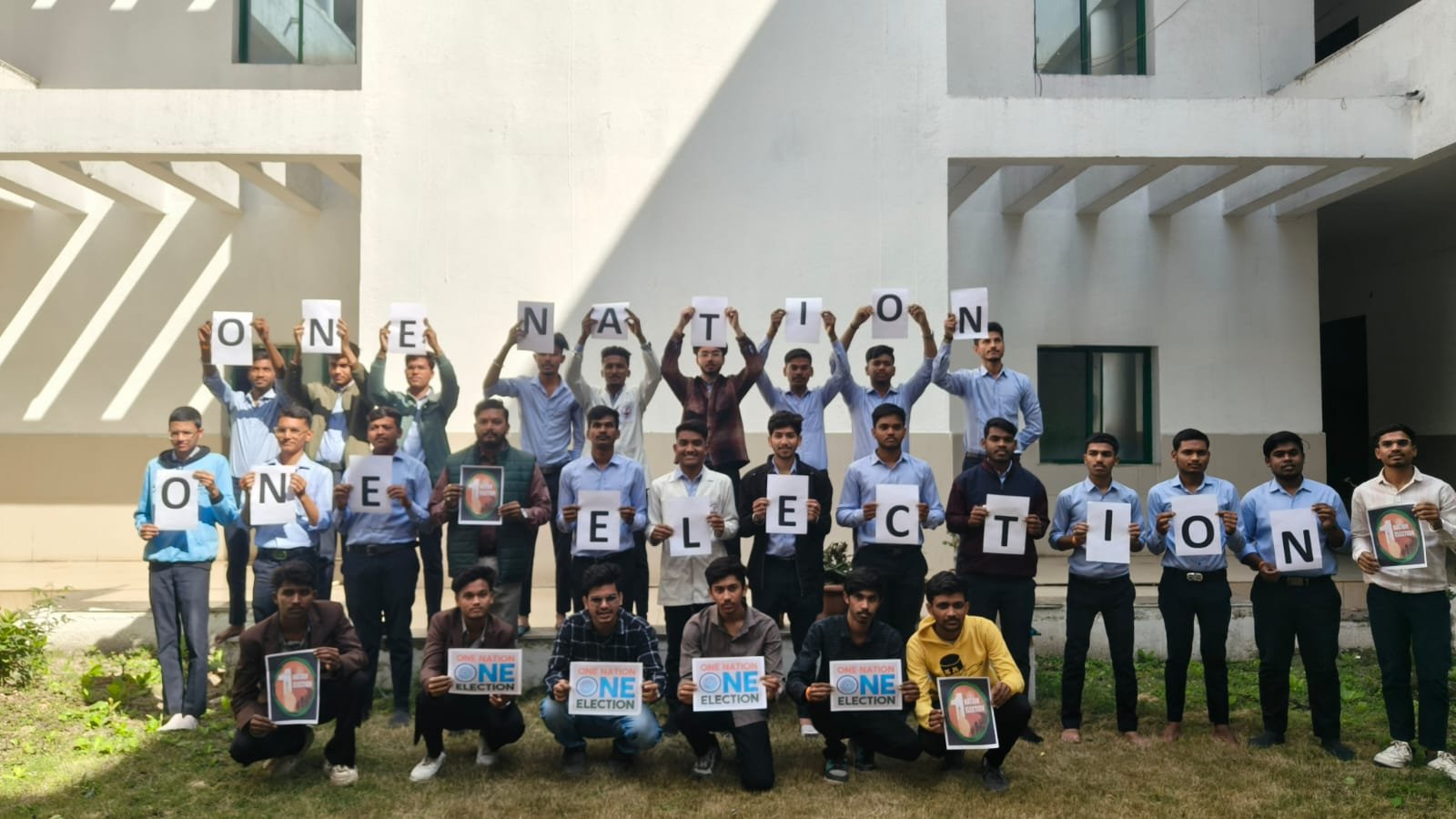 कोलंबिया कॉलेज ऑफ़ इंस्टीट्यूशंस में “वन नेशन, वन इलेक्शन” हस्ताक्षर अभियान संपन्न