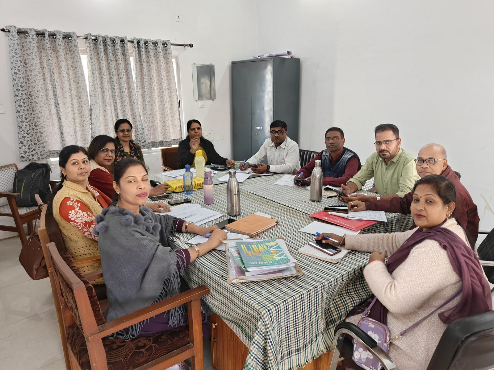 व्याख्याताओं का ब्लू-प्रिंट आधारित प्रश्न निर्माण प्रशिक्षण आयोजित