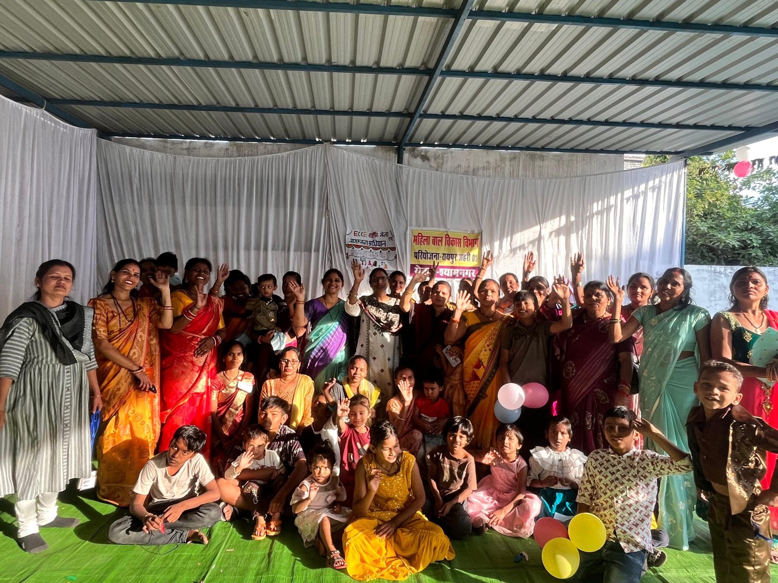 श्यामनगर आंगनबाड़ी में ईसीसीई मेले का आयोजन, बच्चों के समग्र विकास पर रहा विशेष फोकस