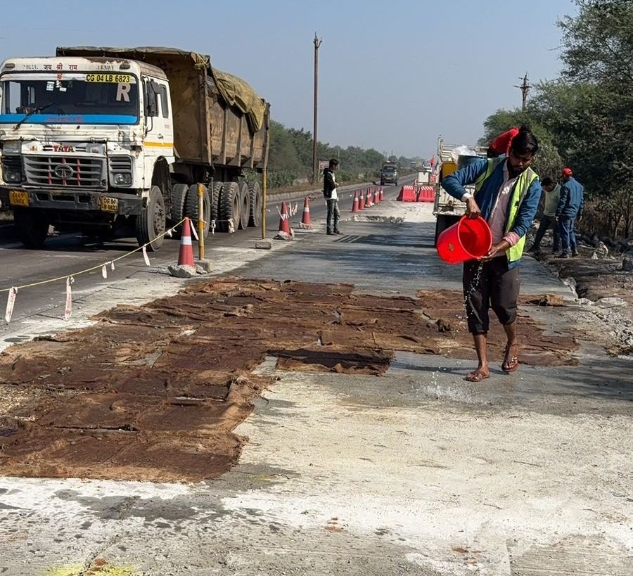 रायपुर-बिलासपुर राष्ट्रीय राजमार्ग : एनएचएआई के सतत रखरखाव से यात्रियों को मिल रही सुगम और सुरक्षित यात्रा