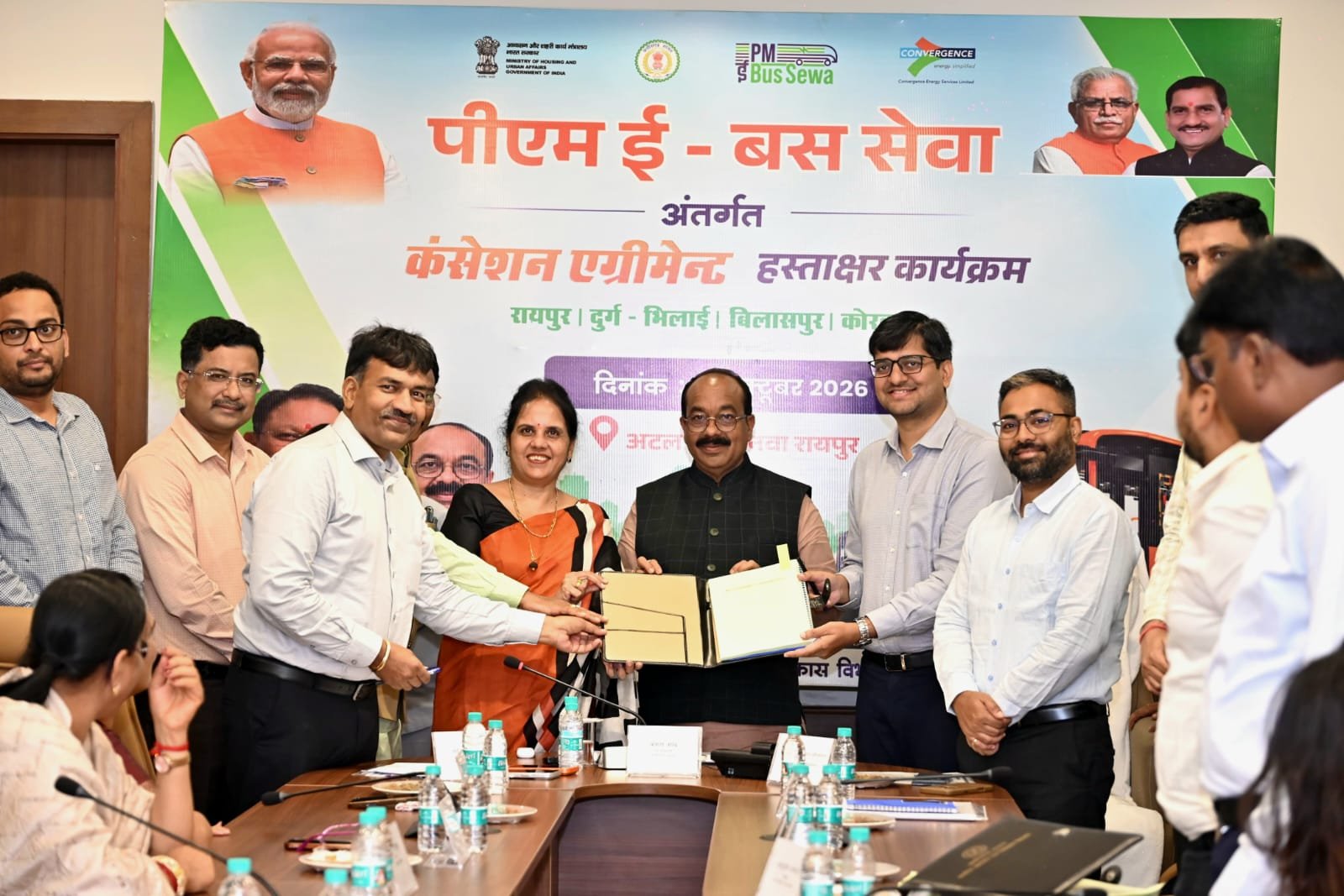 छत्तीसगढ़ में शहरी परिवहन नए अध्याय की ओर, 240 ई-बसों से आरामदायक, किफायती और प्रदूषणमुक्त सफर
